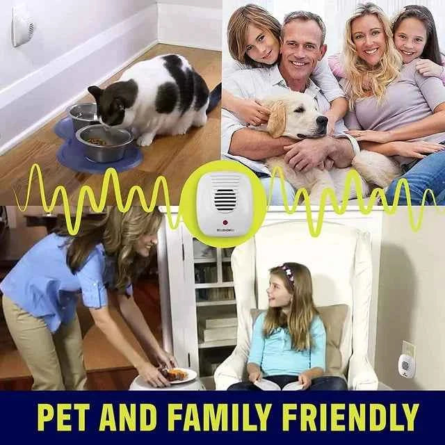 Bell+Howell Pest Repeller Ultrasonic Pest Repeller 4 Pcs Pest Repellent for Ants Rats Roaches Spiders and more Bell+Howell Pest Repeller Ultrasonic Pest Repeller 4 Pcs Pest Repellent for Ants Rats Roaches Spiders and more